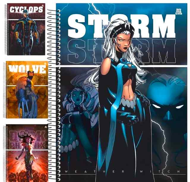 CADERNO 10X1 X-MEN